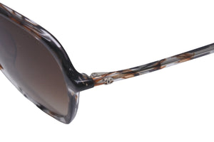 CHANEL シャネル サングラス ココマーク サイズ58◻︎17 140 プラスチック シルバー金具 5344-A c.1521/S5 美品 中古 59857