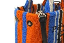 画像をギャラリービューアに読み込む, 極美品 PRADA プラダ RICAMO BAIADERA 2WAY ハンドバッグ 1BA343 ショルダーバッグ ロゴ エンブロイダリー マルチカラー 中古 59858 