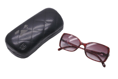 CHANEL シャネル サングラス ココマーク サイズ54◻︎16 135 プラスチック レッド 5218-A c.1306/3P 美品 中古 59886