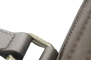 極美品 GUCCI グッチ ショルダーバッグ ベージュ GGインプリメ 201538 シルバー金具 PVC レザー 中古 59896