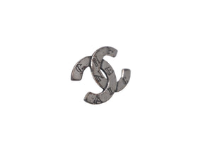CHANEL シャネル ピアス ココマーク ヴィンテージ ロゴ シルバー金具 良品 中古 59920
