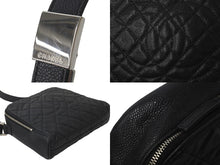 Load image into Gallery viewer, CHANEL シャネル ショルダーバッグ マトラッセ デカココマーク キャビアスキン ブラック シルバー金具 11番台 美品 中古 59934