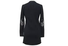 Load image into Gallery viewer, Lucien Pellat-Finet ルシアンペラフィネ カーディガン ドクロ スワロフスキー ブラック カシミヤ サイズS 美品 中古 59947