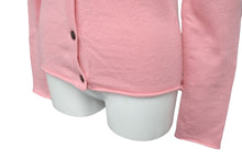 Load image into Gallery viewer, Lucien Pellat-Finet ルシアンペラフィネ カーディガン 手袋モチーフ スワロフスキー ピンク カシミヤ サイズS 美品 中古 59949