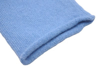 Load image into Gallery viewer, Lucien Pellat-Finet ルシアンペラフィネ カーディガン 胸ポケット ドクロモチーフ ブルー カシミヤ サイズS 美品 中古 59953