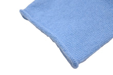 Load image into Gallery viewer, Lucien Pellat-Finet ルシアンペラフィネ カーディガン 胸ポケット ドクロモチーフ ブルー カシミヤ サイズS 美品 中古 59953