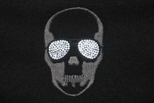 Load image into Gallery viewer, Lucien Pellat-Finet ルシアンペラフィネ カーディガン スワロフスキー ドクロモチーフ ブラック カシミヤ サイズS 美品 中古 59954