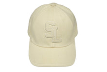 Load image into Gallery viewer, SAINT LAURENT PARIS サンローランパリ ロゴ ベースボールキャップ コットン アイボリー サイズ調整可能 690975 美品 中古 59962