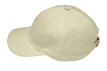 Load image into Gallery viewer, SAINT LAURENT PARIS サンローランパリ ロゴ ベースボールキャップ コットン アイボリー サイズ調整可能 690975 美品 中古 59962