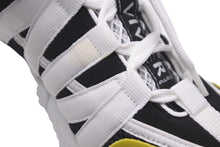 Load image into Gallery viewer, ROGER VIVIER ロジェヴィヴィエ スニーカー ラバー メッシュ ロゴ ブラック ホワイト イエロー サイズ35 1/2 美品 中古 59972