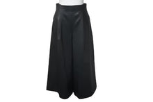 Load image into Gallery viewer, FOXEY NEW YORK フォクシー ニューヨーク ワイドパンツ 合成皮革 サイズ38 ブラック 38770-MSPFN107T 美品 中古 59977