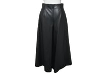 Load image into Gallery viewer, FOXEY NEW YORK フォクシー ニューヨーク ワイドパンツ 合成皮革 サイズ38 ブラック 38770-MSPFN107T 美品 中古 59977