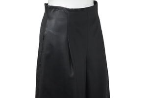 FOXEY NEW YORK フォクシー ニューヨーク ワイドパンツ 合成皮革 サイズ38 ブラック 38770-MSPFN107T 美品 中古 59977