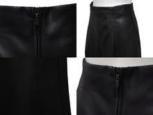 Load image into Gallery viewer, FOXEY NEW YORK フォクシー ニューヨーク ワイドパンツ 合成皮革 サイズ38 ブラック 38770-MSPFN107T 美品 中古 59977