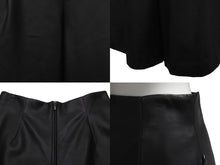 Load image into Gallery viewer, FOXEY NEW YORK フォクシー ニューヨーク ワイドパンツ 合成皮革 サイズ38 ブラック 38770-MSPFN107T 美品 中古 59977