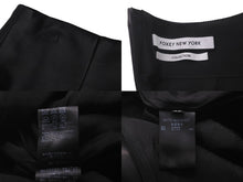 Load image into Gallery viewer, FOXEY NEW YORK フォクシー ニューヨーク ワイドパンツ 合成皮革 サイズ38 ブラック 38770-MSPFN107T 美品 中古 59977