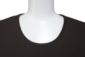 FOXEY NEW YORK フォクシー ニューヨーク ニットTシャツ ブラウン サイズ40 レーヨン ポリエステル 31723 美品 中古 59984
