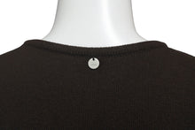 Load image into Gallery viewer, FOXEY NEW YORK フォクシー ニューヨーク ニットTシャツ ブラウン サイズ40 レーヨン ポリエステル 31723 美品 中古 59984