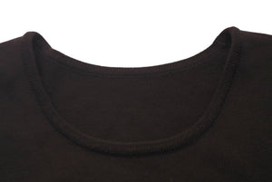 FOXEY NEW YORK フォクシー ニューヨーク ニットTシャツ ブラウン サイズ40 レーヨン ポリエステル 31723 美品 中古 59984