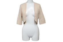 Load image into Gallery viewer, DAISY LIN for FOXEY デイジーリン for フォクシー カーディガン カシミヤ ベージュ サイズ38 30348 美品 中古 59994