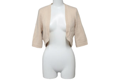 DAISY LIN for FOXEY デイジーリン for フォクシー カーディガン カシミヤ ベージュ サイズ38 30348 美品 中古 59994