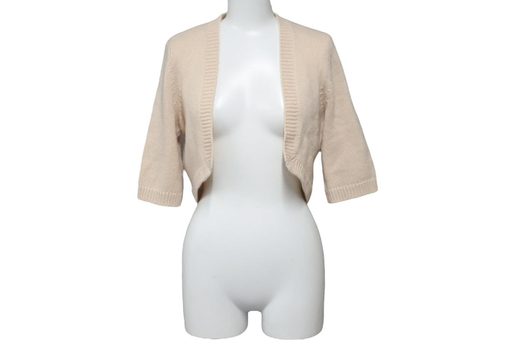 DAISY LIN for FOXEY デイジーリン for フォクシー カーディガン カシミヤ ベージュ サイズ38 30348 美品 中古 59994