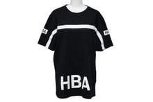Load image into Gallery viewer, 極美品 HOOD BY AIR. フードバイエアー HBA 半袖Tシャツ コットン ブラック ホワイト ロゴ プリント サイズS 中古 59999