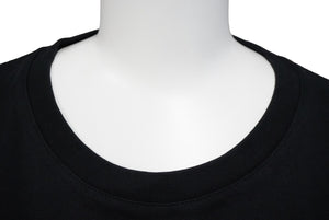 極美品 HOOD BY AIR. フードバイエアー HBA 半袖Tシャツ コットン ブラック ホワイト ロゴ プリント サイズS 中古 59999