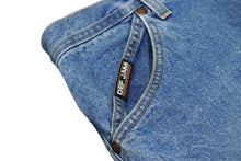 Load image into Gallery viewer, DEF JAM UNIVERSITY デフジャム ユニバーシティ デニム ショートパンツ ショーツ コットン ブルー サイズ34 美品 中古 60057