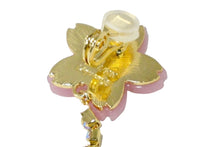 Load image into Gallery viewer, 新品未使用 Liquem リキュエム MURAKAMI 村上隆 ピアス チェリーブロッサムシリーズ ピンク ゴールド金具 中古 60059