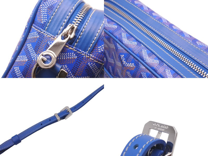 GOYARD ゴヤール カップヴェール PM ショルダーバッグ 青 GOYARD ゴヤール カップヴェールPM ショルダーバッグ