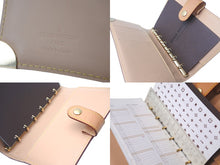 Load image into Gallery viewer, 極美品 LOUIS VUITTON ルイヴィトン 手帳カバー 手帳ケース マルチカラー ブロン アジェンダPM PVC R20896 中古 60073