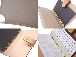 極美品 LOUIS VUITTON ルイヴィトン 手帳カバー 手帳ケース マルチカラー ブロン アジェンダPM PVC R20896 中古 60073