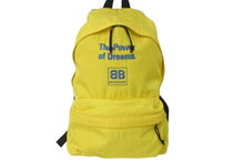 Load image into Gallery viewer, BALENCIAGA バレンシアガ リュック デイパック 503221 The Power of Dreams. BBロゴ ナイロン イエロー 美品 中古 60091