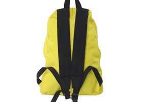 BALENCIAGA バレンシアガ リュック デイパック 503221 The Power of Dreams. BBロゴ ナイロン イエロー 美品 中古 60091
