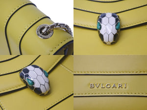 BVLGARI ブルガリ ショルダーバッグ セルペンティ フォーエバー クロスボディバッグ 293430 ゴールド金具 美品 中古 60094