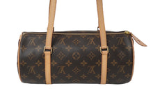 Load image into Gallery viewer, 新品同様 LOUIS VUITTON ルイヴィトン モノグラム パピヨン30 ハンドバッグ ブラウン 新型 M40711 ロゴ ワンショルダー 中古 60107
