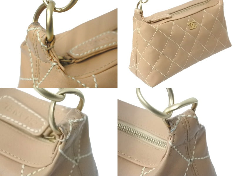 CHANEL シャネル ショルダーバッグ A20663 ワイルドステッチ