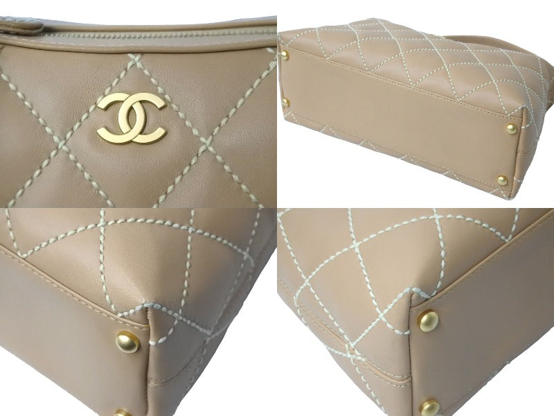 CHANEL シャネル ショルダーバッグ A20663 ワイルドステッチ
