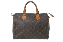 Load image into Gallery viewer, LOUIS VUITTON ルイヴィトン モノグラム スピーディ30 ハンドバッグ M41526 ブラウン ロゴ 手持ち 鞄 中古 60122