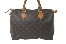 Load image into Gallery viewer, LOUIS VUITTON ルイヴィトン モノグラム スピーディ30 ハンドバッグ M41526 ブラウン ロゴ 手持ち 鞄 中古 60122