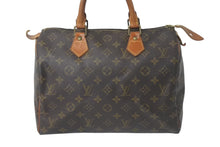 Load image into Gallery viewer, LOUIS VUITTON ルイヴィトン モノグラム スピーディ30 ハンドバッグ M41526 ブラウン ロゴ 手持ち 鞄 中古 60122