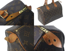 Load image into Gallery viewer, LOUIS VUITTON ルイヴィトン モノグラム スピーディ30 ハンドバッグ M41526 ブラウン ロゴ 手持ち 鞄 中古 60122