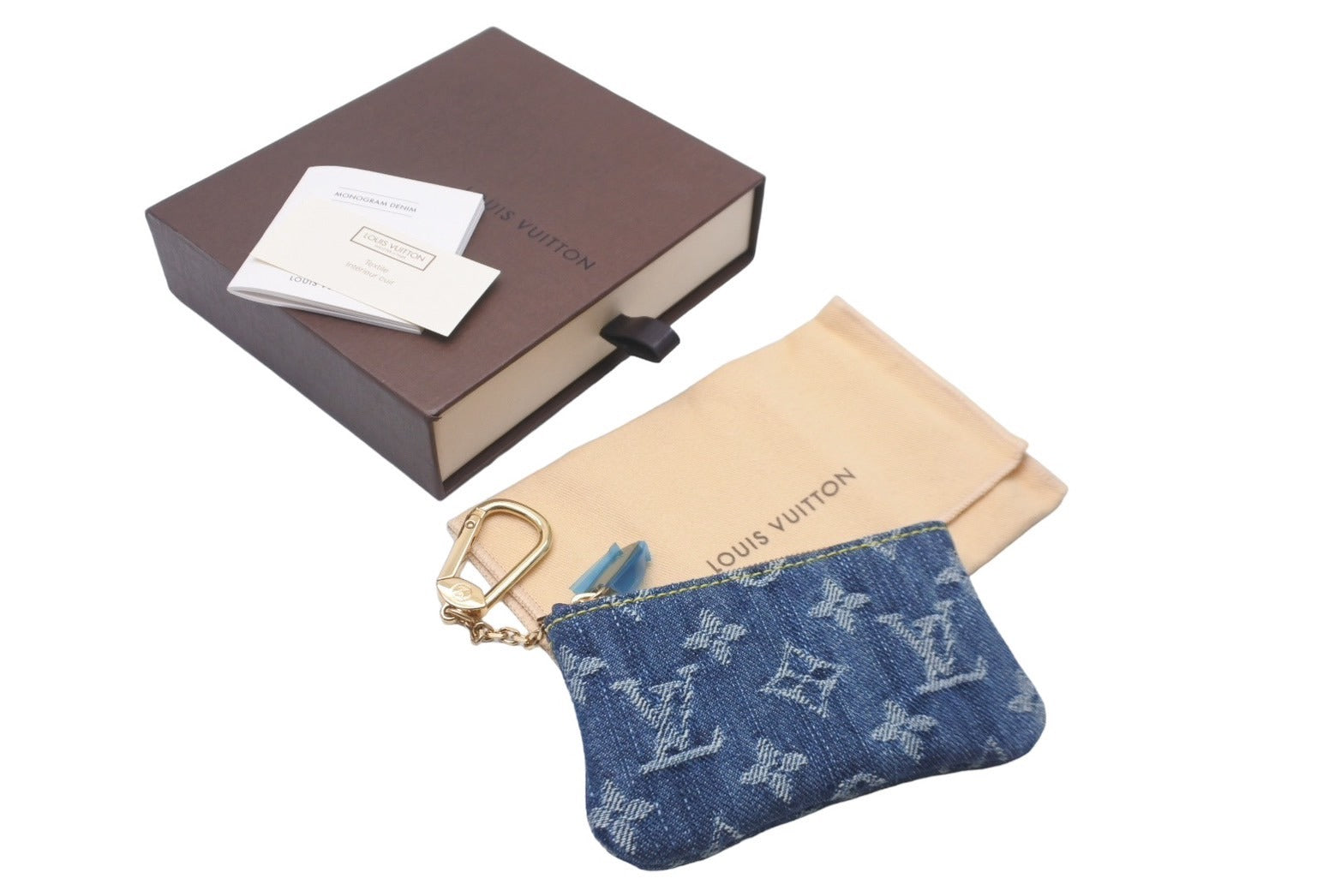 未使用 LOUIS VUITTON ルイヴィトン モノグラム デニム