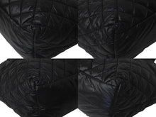Load image into Gallery viewer, 極美品 CHANEL シャネル トートバッグ コココクーン 17番台 ココマーク ブラック ナイロン レザー シルバー金具 中古 60128