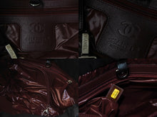 Load image into Gallery viewer, 極美品 CHANEL シャネル トートバッグ コココクーン 17番台 ココマーク ブラック ナイロン レザー シルバー金具 中古 60128