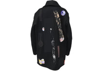 Load image into Gallery viewer, 極美品 RAF SIMONS×STERLING RUBY ラフシモンズ コート ARCHIVE REDUX パッチワーク フライフロント 2014年復刻版 中古 60135