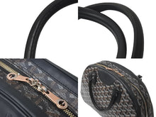 Load image into Gallery viewer, GOYARD ゴヤール ハンドバッグ サンジャンヌPM ブラック 廃盤 ゴヤールディンキャンバス レザー シルバー金具 良品 中古 60141