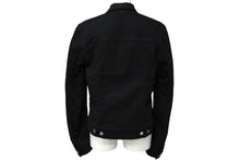 Load image into Gallery viewer, 極美品 DIOR HOMME ディオール オム 亀井徹 ヴァニタスパッチ デニム ジャケット 17SS ブラック サイズ44 763C484K5894 中古 60152