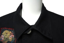 Load image into Gallery viewer, 極美品 DIOR HOMME ディオール オム 亀井徹 ヴァニタスパッチ デニム ジャケット 17SS ブラック サイズ44 763C484K5894 中古 60152